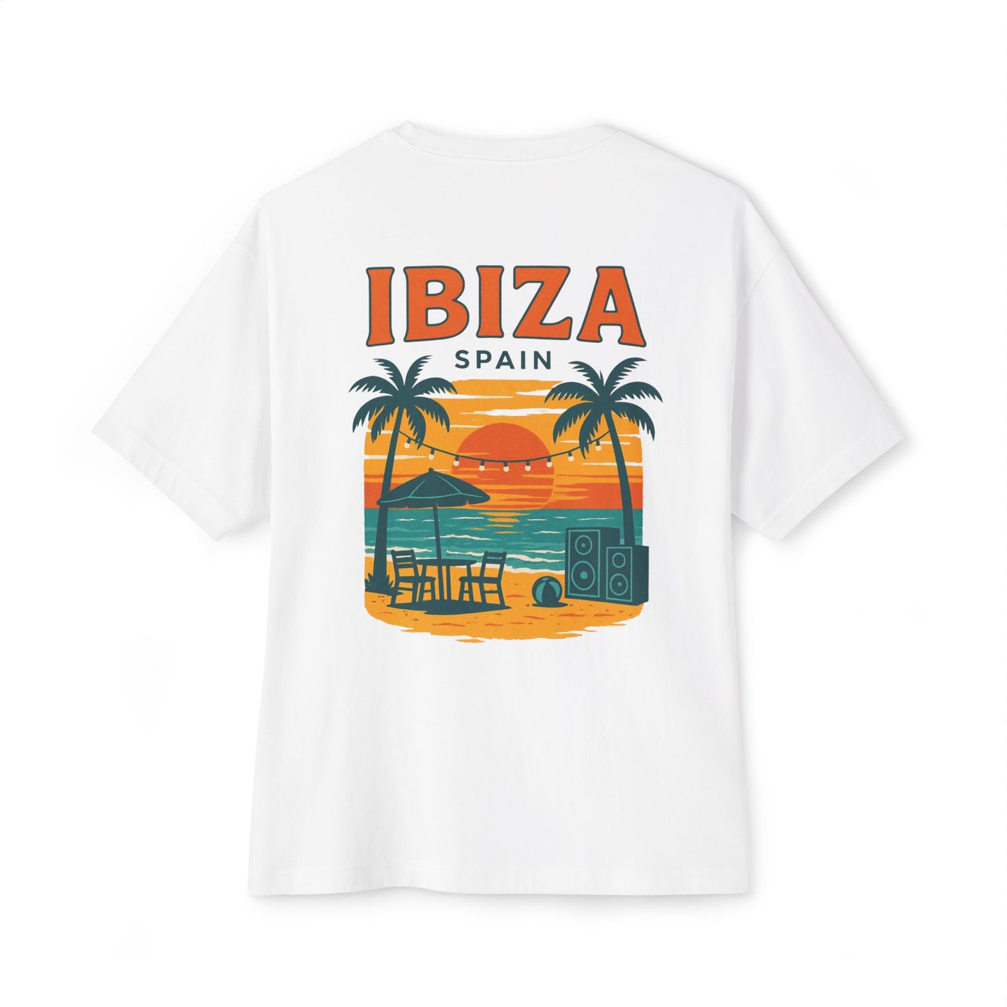 Ibiza Spain Sunset Beach Tee