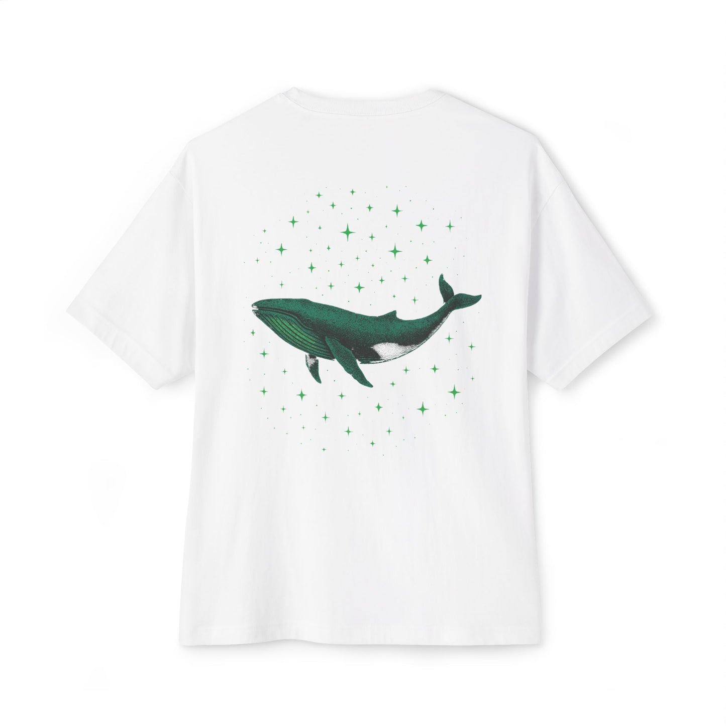 Celestial Whale Oversized Tee
