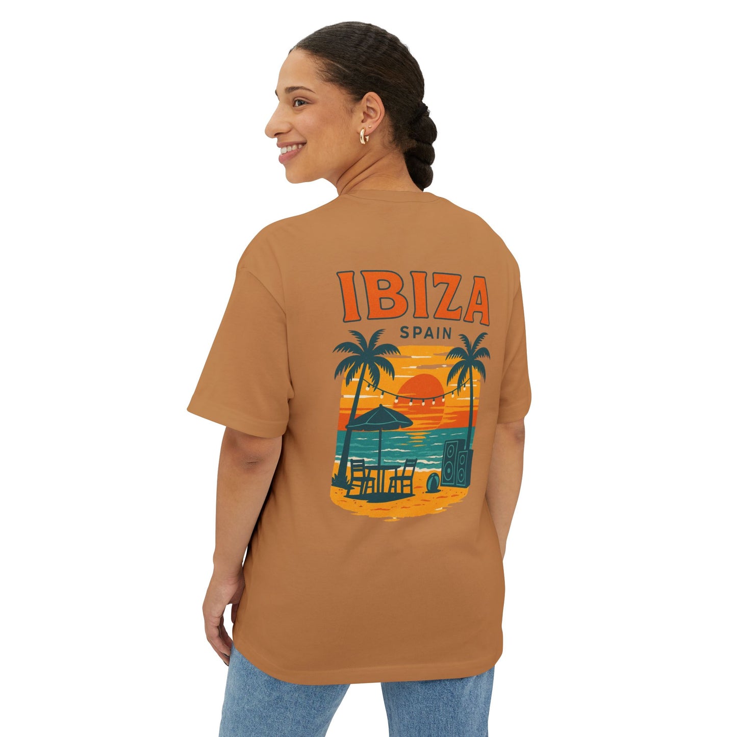 Ibiza Spain Sunset Beach Tee