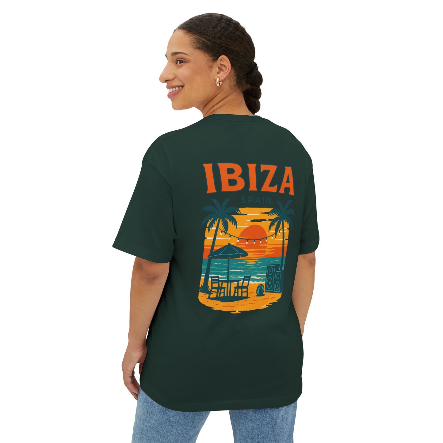 Ibiza Spain Sunset Beach Tee