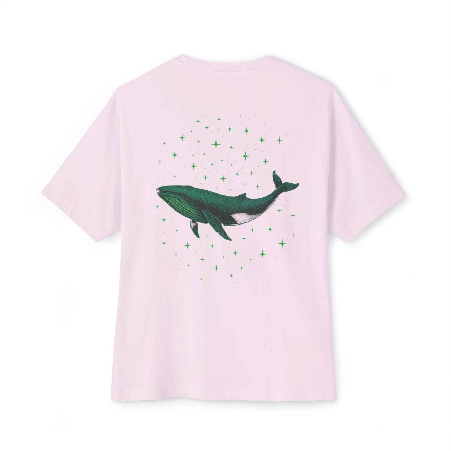 Celestial Whale Oversized Tee