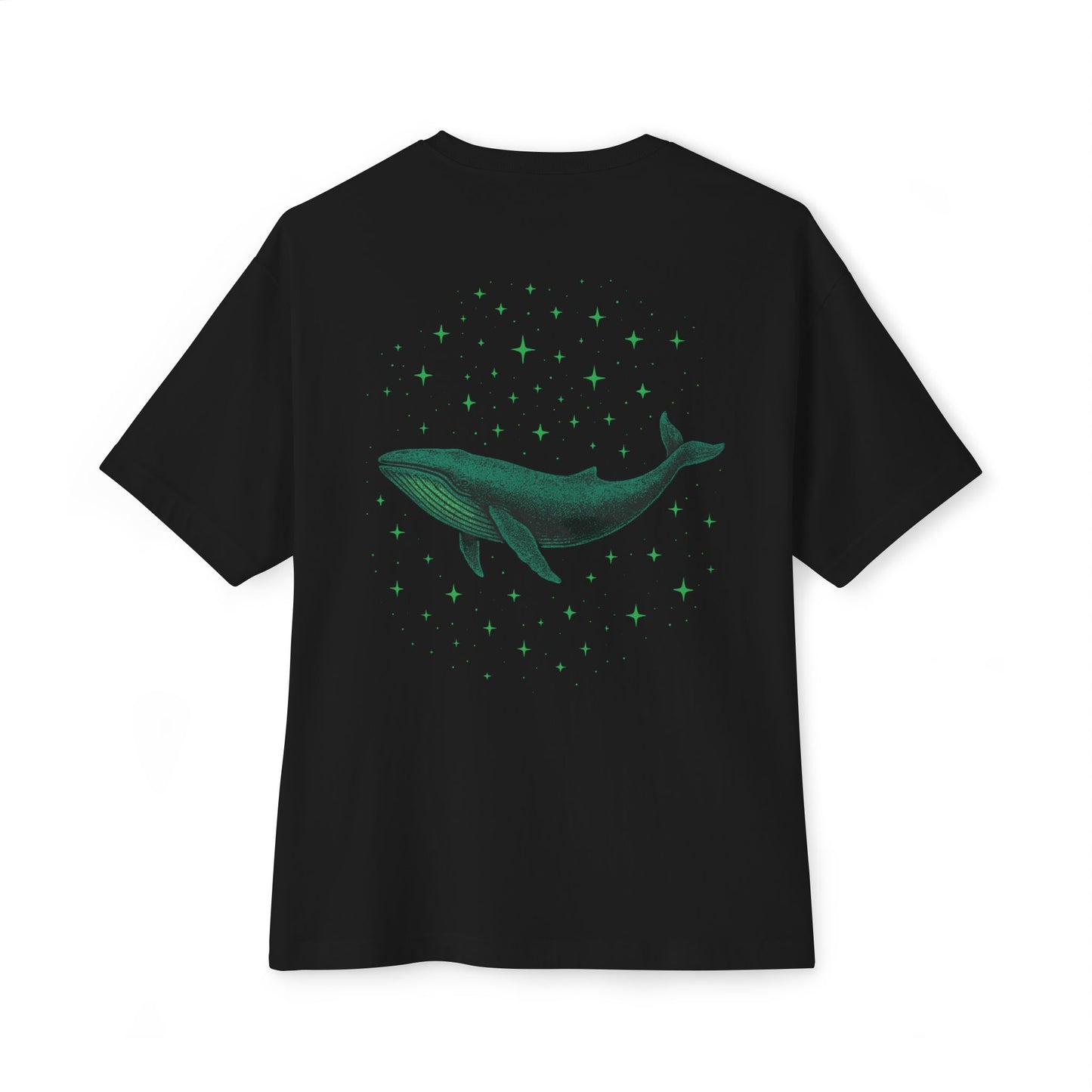 Celestial Whale Oversized Tee