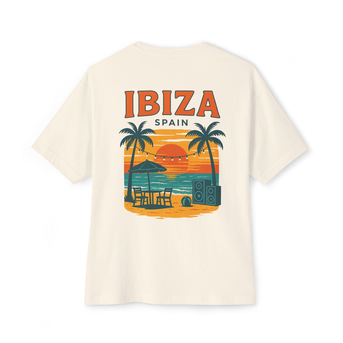 Ibiza Spain Sunset Beach Tee