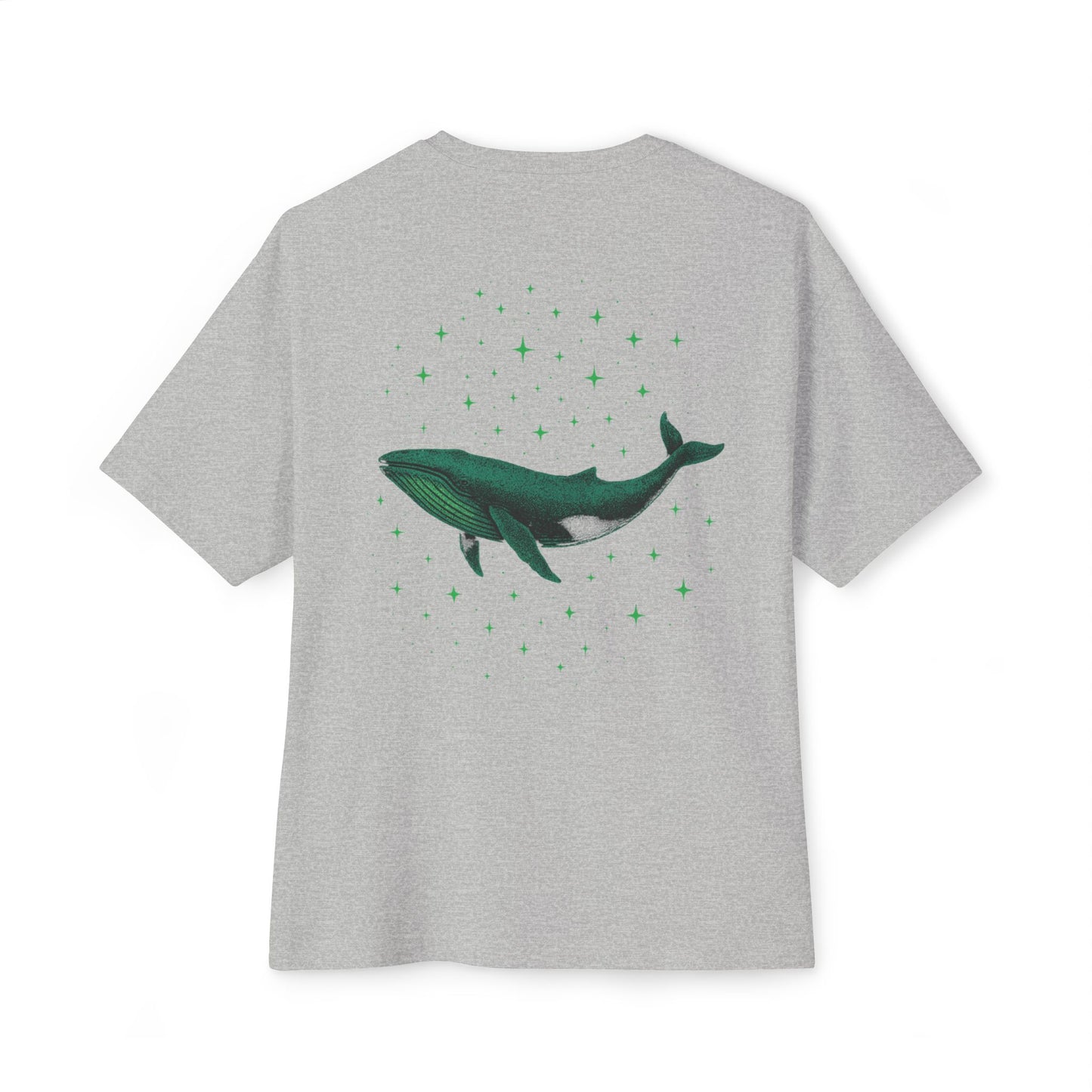 Celestial Whale Oversized Tee