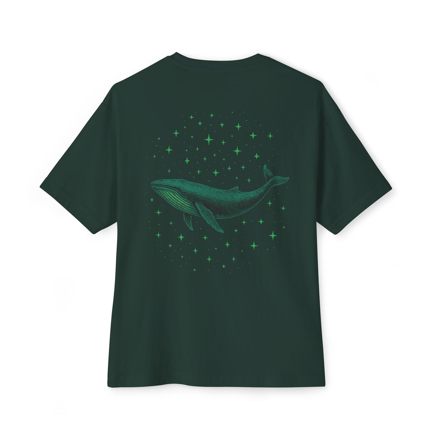 Celestial Whale Oversized Tee