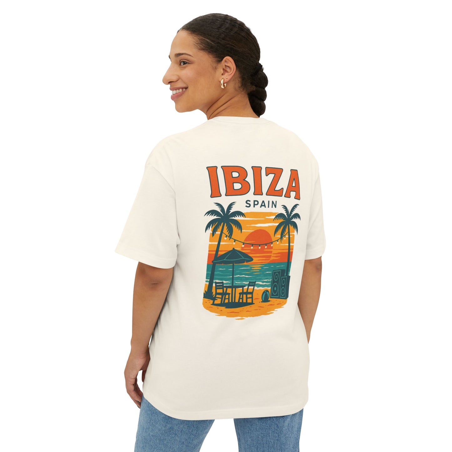 Ibiza Spain Sunset Beach Tee